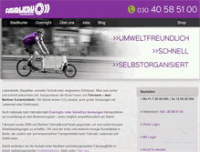 Tablet Screenshot of fahrwerk-berlin.de